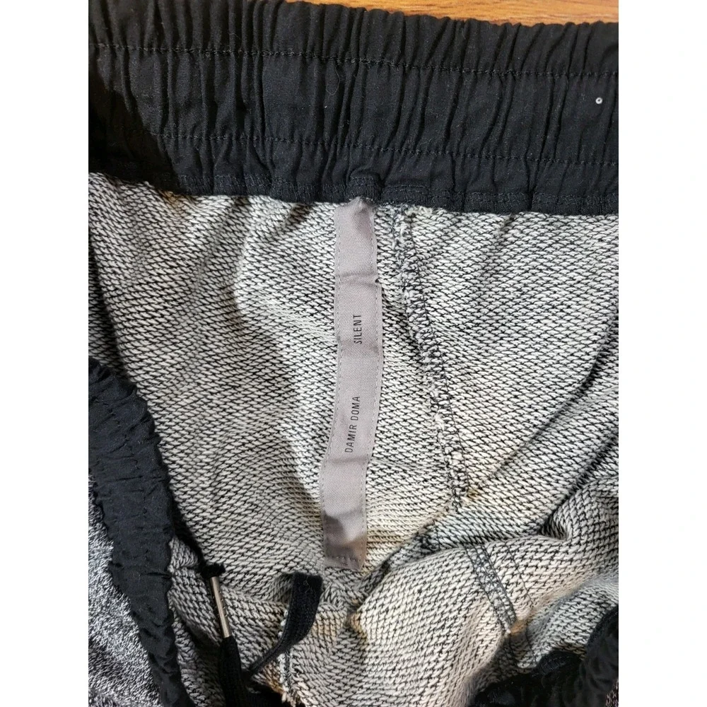 Damir Doma Silent Gray Heather Harem Shorts Size Large